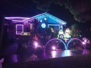 Amazing Christmas Light Display with Radio Music Syncing